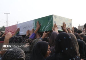 کشف پیکر مطهر شهیدی که با سیم تلفن دست و پایش را بسته بودند