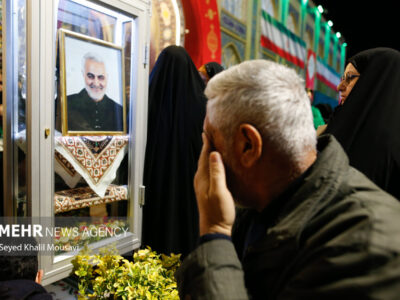 ساعت ۱:۲۰ به وقت حاج قاسم