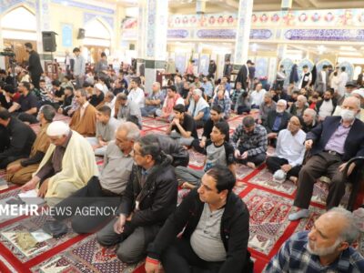 آیین افتتاحیه اعتکاف مسجد جامع زاهدان با حضور ۴۵۰ معتکف برگزار شد