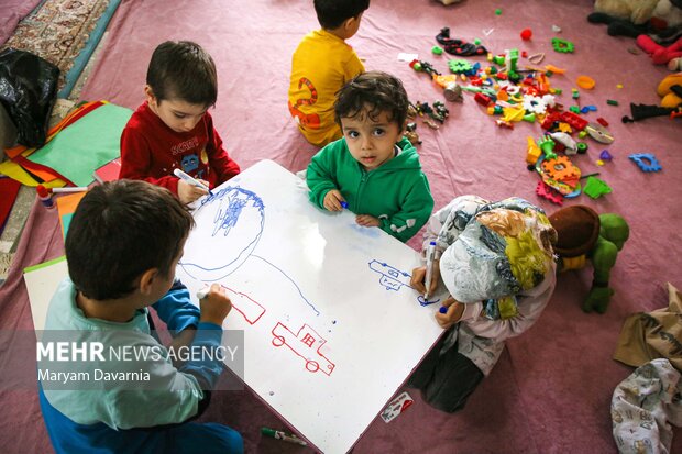 مراسم معنوی اعتکاف در بجنورد