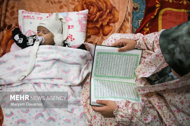 مراسم معنوی اعتکاف در بجنورد