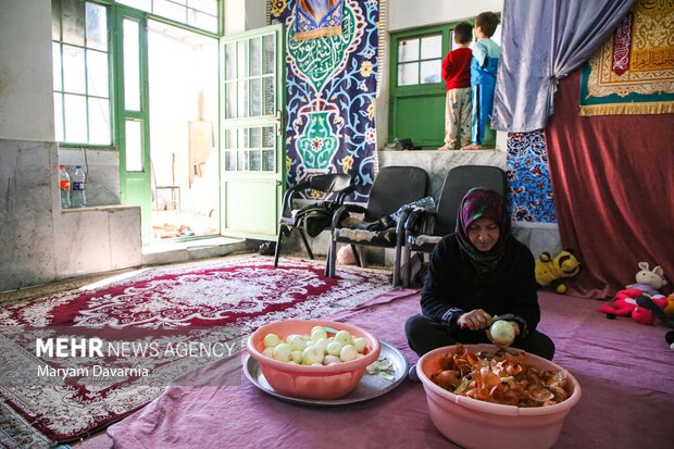 مراسم معنوی اعتکاف در بجنورد