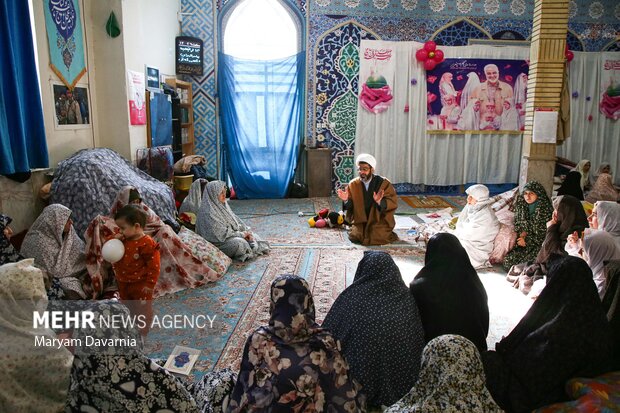 مراسم معنوی اعتکاف در بجنورد