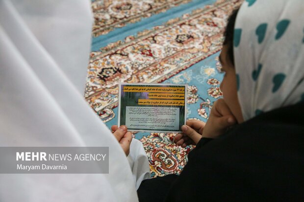 مراسم معنوی اعتکاف در بجنورد