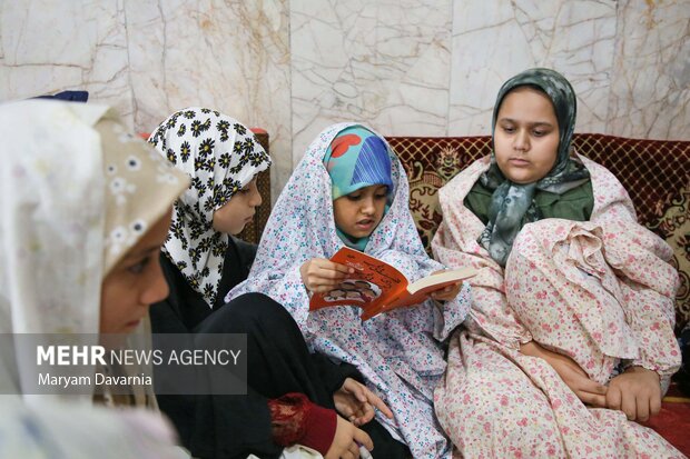 مراسم معنوی اعتکاف در بجنورد