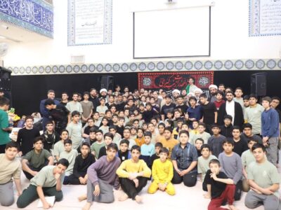 استاندار قم در جمع معتکفین نوجوان مسجد الغدیر حضور یافت