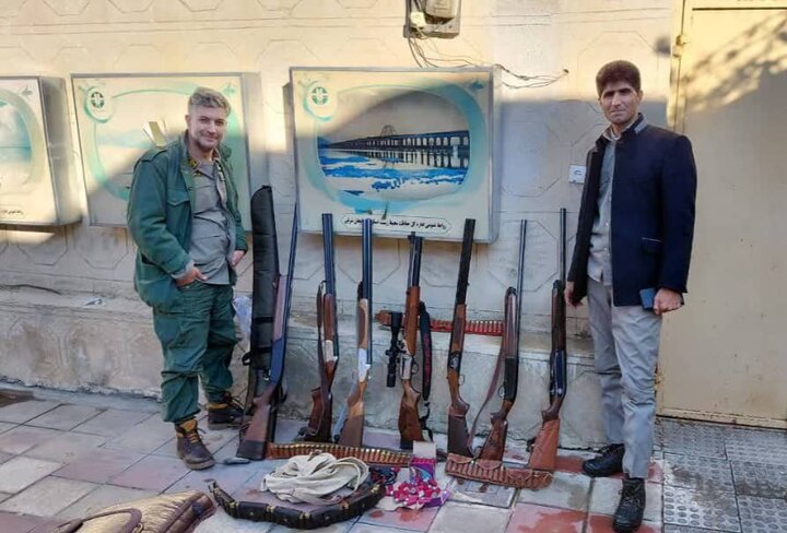 دستگیری ۳ گروه شکارچی متخلف طی یک روز در ملکان