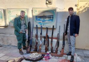 دستگیری ۳ گروه شکارچی متخلف طی یک روز در ملکان