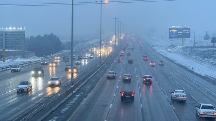 لعزندگی و مه گرفتگی در محورهای مواصلاتی کهگیلویه و بویراحمد