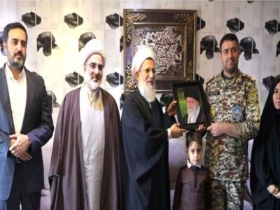 دیدار حجت‌الاسلام حسنی با جانبازان ارتش در جنگ ۱۲ روزه