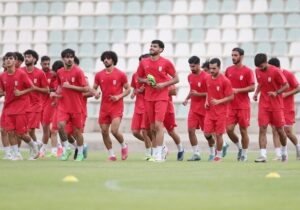 عکس | رحمتی و مهدوی‌کیا تماشاگر برد امیدهای ایران