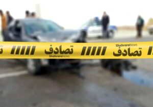 تصادف زنجیره‌ای در اتوبان قزوین–زنجان/ آمار مصدومان