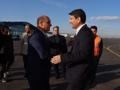 وزیر ارتباطات و فناوری اطلاعات وارد گیلان شد