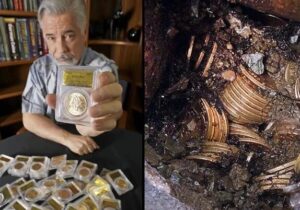 گنجی که زیر پا افتاده بود / یک قوطی زنگ‌زده پر از سکه طلا