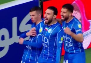 ببینید | گل اول استقلال به سپاهان توسط یاسر آسانی