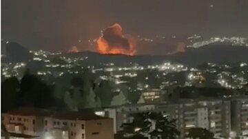 فوری / حمله موشکی به کاراکاس پایتخت ونزوئلا، یک بندر مهم و یک پایگاه هوایی سقوط کرد/ عکس