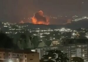 ببینید | پرواز بالگردهای آمریکایی بر فراز کاراکاس پایتخت ونزوئلا