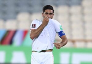 عکس | واکنش کاپیتان تیم ملی به اعتراضات اخیر