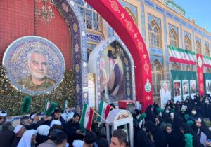 حضور تاریخی مردم در ششمین سالگرد شهادت حاج قاسم / مزار سردار دلها در حلقه مهر ملت ایران