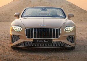 بنتلی خاص برای ادای احترام به غروب خلیجفارس