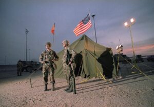 ببینید| استقرار تیپ ۱۰۱ هوابرد آمریکا در اربیل