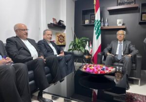 دیدار وزیر خارجه با وزیر اقتصاد لبنان