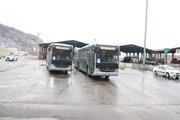 حرکت اتوبوس های دوکابین جدید از بندرعباس به سمت تهران