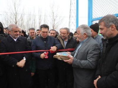 ۴ زمین چمن مصنوعی مینی‌فوتبال همزمان با دهه فجر در اردبیل افتتاح شد