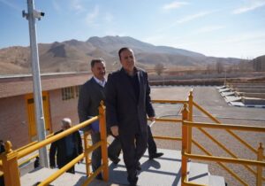 پروژه های آبرسانی شهرستان آوج با حضور استاندار قزوین افتتاح شد