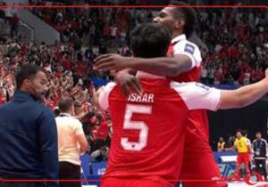 گل سوم اندونزی به ایران