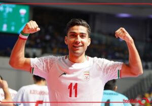 گل چهارم ایران به اندونزی توسط کریمی