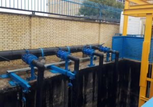 ایستگاه ساحلی فاضلاب شهر گناوه افتتاح شد