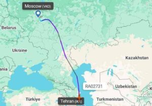 فرود شبانه جت مسافری کوچک روسی در تهران؟