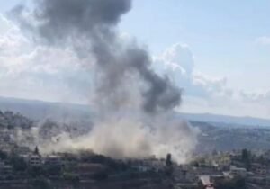 ببینید | حملات رژیم اسرائیل به لبنان