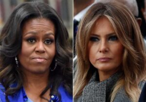 صعود میشل اوباما، حاشیه‌های ملانیا