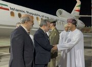 ببینید | تصاویری از ورود عراقچی به مسقط