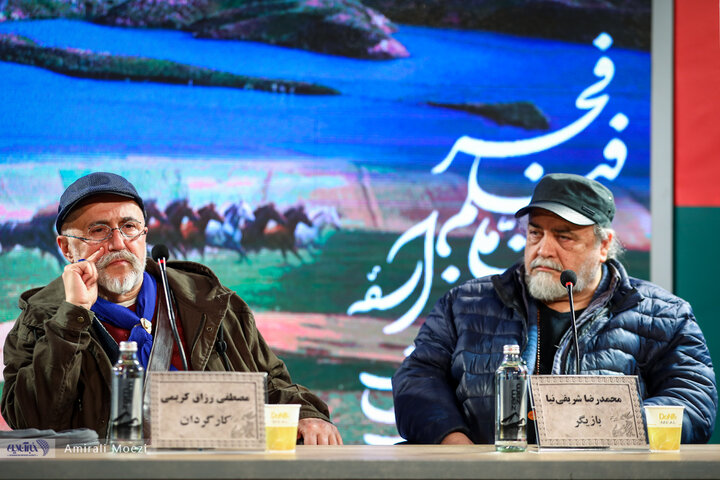 فوتوکال و نشست فیلم کافه سلطان با حضور محمدرضا شریفی نیا