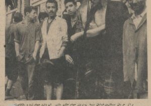 در تهران سیل آمد، مردم از حمام عمومی فرار کردند! +عکس